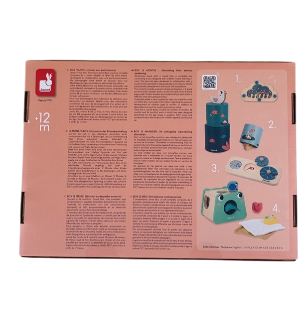 Shop Janod Baby Toy Box, 12 months at GoodBuy Gear