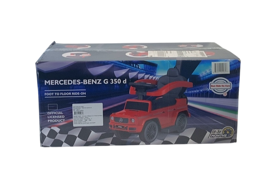 Shop Best Ride On Cars 4-in-1 Mercedes Push Car, Black at GoodBuy Gear