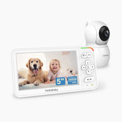 Shop Hello Baby 5 Inch Video Baby Monitor HB6053, Black at GoodBuy Gear