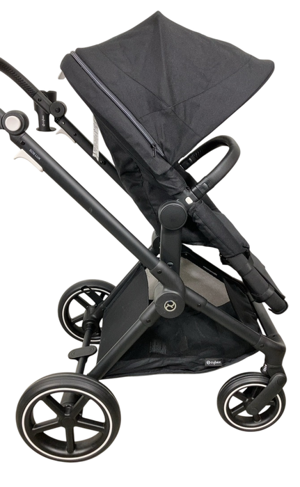 Shop Cybex Eos Lux Stroller, 2023, Moon Black at GoodBuy Gear