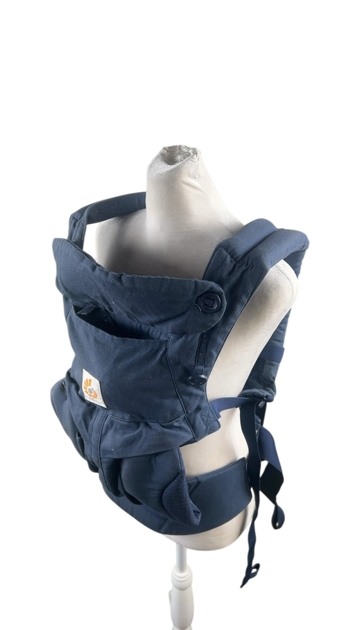 Shop Ergobaby Four Position 360 Baby Carrier, Navy Mini Dots at GoodBuy Gear