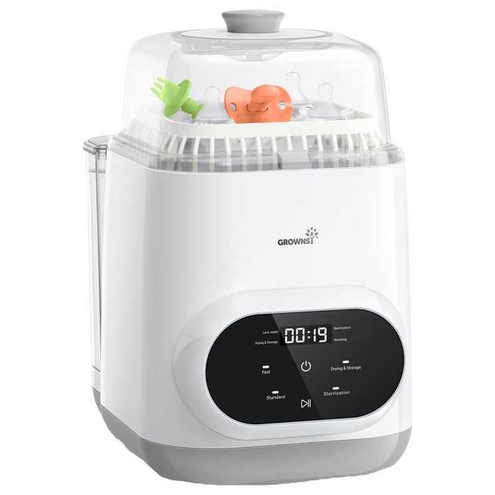 Shop Grownsy EaseClean Bottle Washer, White at GoodBuy Gear