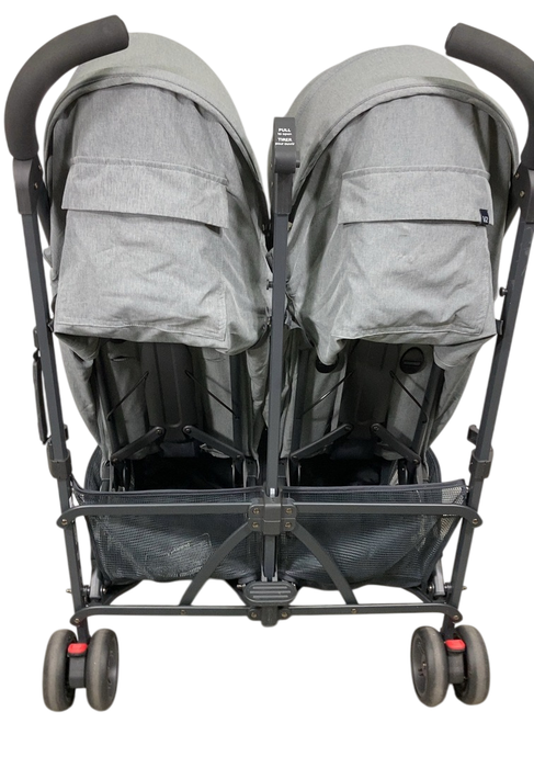 Shop UPPAbaby G-Link V2 Double Stroller, 2022, Greyson (Charcoal Melange) at GoodBuy Gear