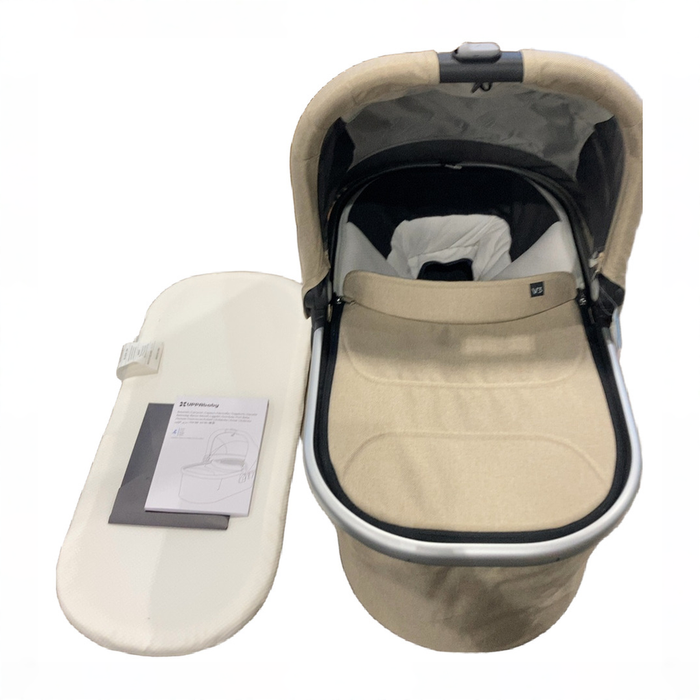 Shop UPPAbaby V3 Bassinet, Declan (Oat Melange) at GoodBuy Gear