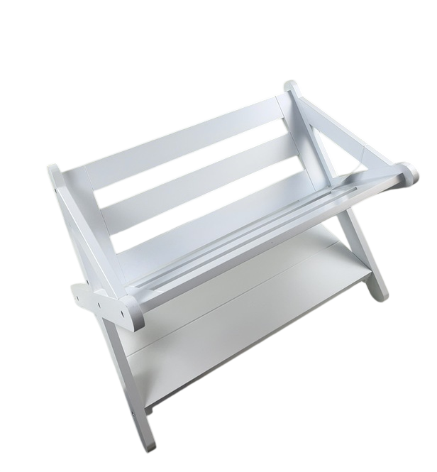 Shop Utex Kids Bookshelf with Caddy, White at GoodBuy Gear