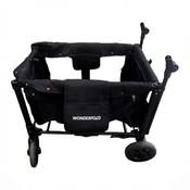 Shop Wonderfold W2 Original Multifunctional Double Stroller Wagon, 2025, Special Edition (Red Stiching) at GoodBuy Gear