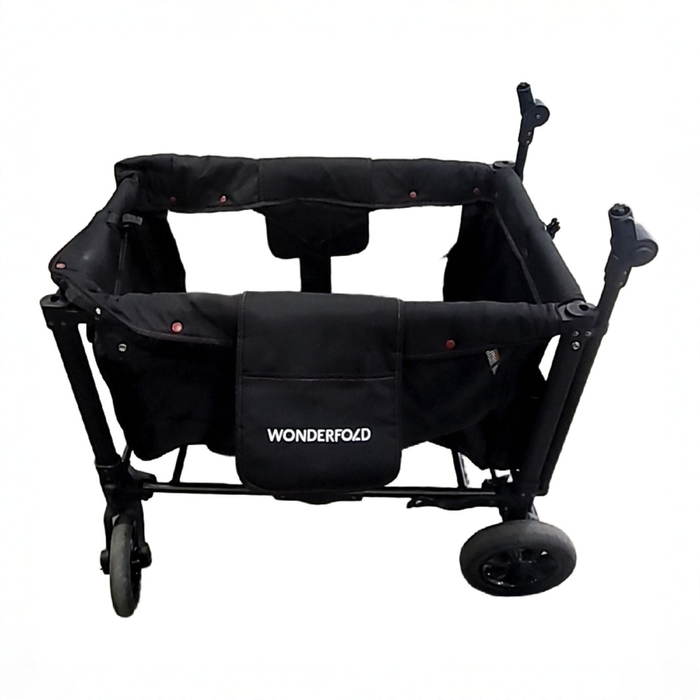 Shop Wonderfold W2 Original Multifunctional Double Stroller Wagon, 2025, Special Edition (Red Stiching) at GoodBuy Gear