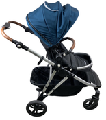 Shop Mockingbird Single to Double 2.0 Stroller, 2024, Sea, Silver With Penny Leather, Windowpane at GoodBuy Gear