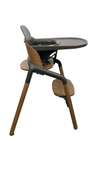 Shop Bugaboo Giraffe High Chair, w/ Grey Baby Set, Warm Wood/Grey at GoodBuy Gear