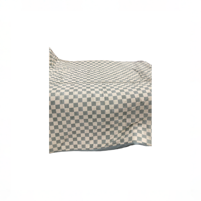 Shop Toki Kids Mega Mat Cover 55"x55", Checker Matcha at GoodBuy Gear