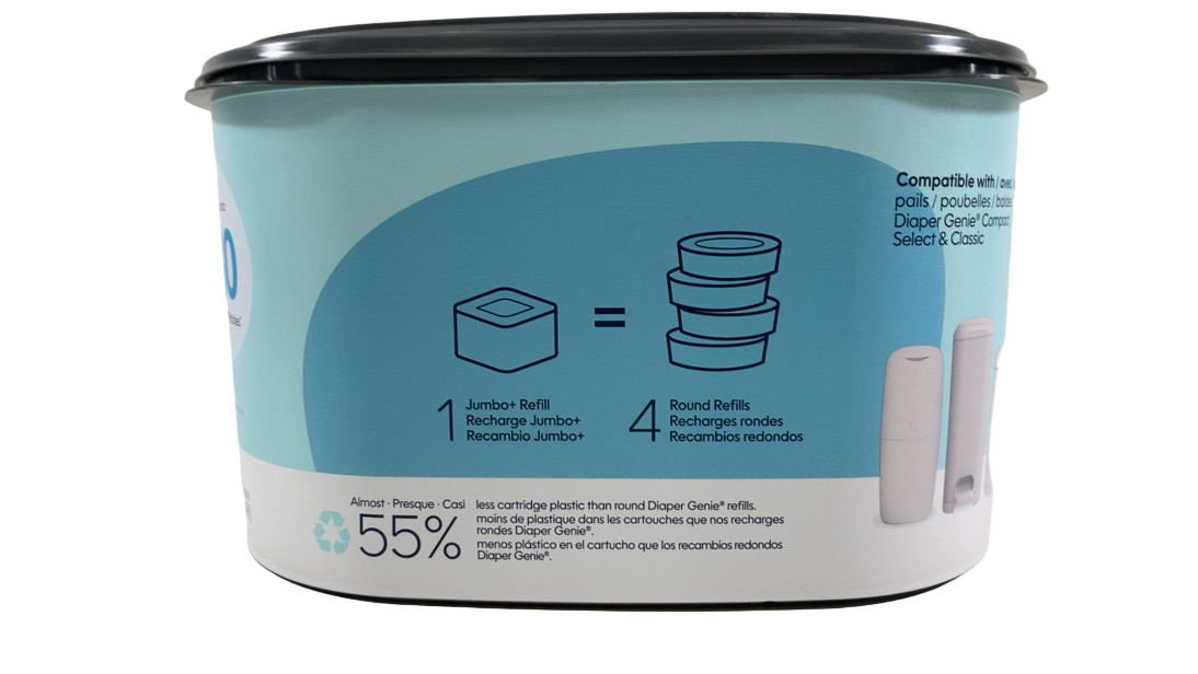 Shop Diaper Genie Jumbo Square Disposal Bag Refill, 1080 Ct at GoodBuy Gear