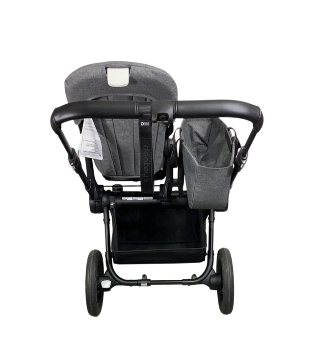 Shop Bugaboo Donkey 5 Mono Stroller, Black, Grey Melange, 2024, No Canopy at GoodBuy Gear