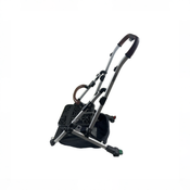 Shop UPPAbaby MINU V2 Stroller Frame, 2022, Silver with Saddle Leather at GoodBuy Gear