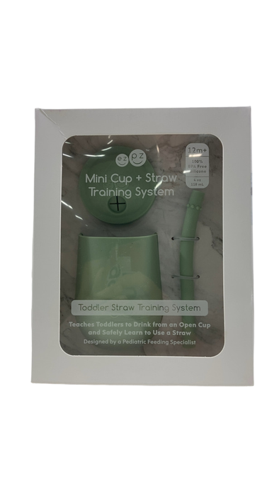 Shop ezpz Mini Cup and Straw, Sage at GoodBuy Gear