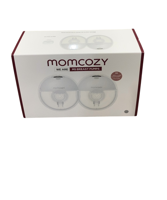 Shop Momcozy All-in-one M5 Double Wearable Breast Pump, Quill Grey at GoodBuy Gear