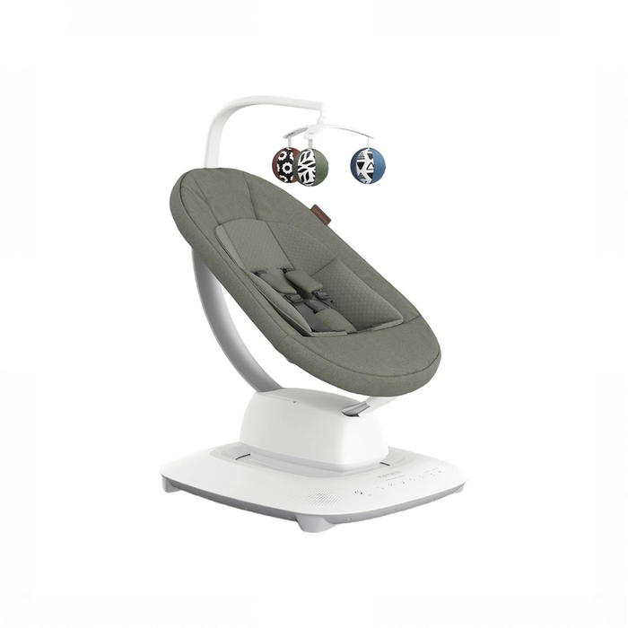 Shop UPPAbaby Mamaroo Smart Swing, Camila (Dark Green Melange) at GoodBuy Gear