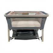 Shop Monbebe Height Adjustable Baby Bassinet, Castle Point at GoodBuy Gear