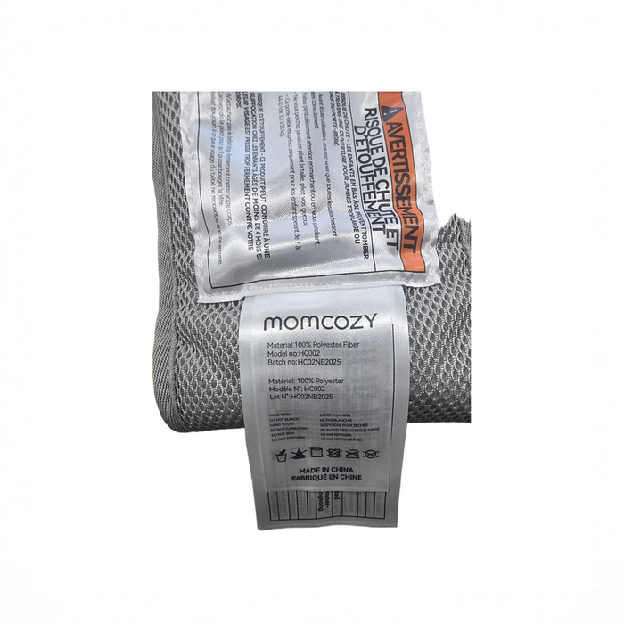 Shop DRAFT - Momcozy 2-in-1 Baby Carrier with Hip Seat, Airmesh Gray at GoodBuy Gear