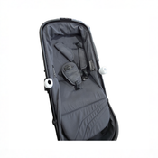 Shop Mompush Meteor 2 Stroller, 2025, Black Frame, Grey at GoodBuy Gear