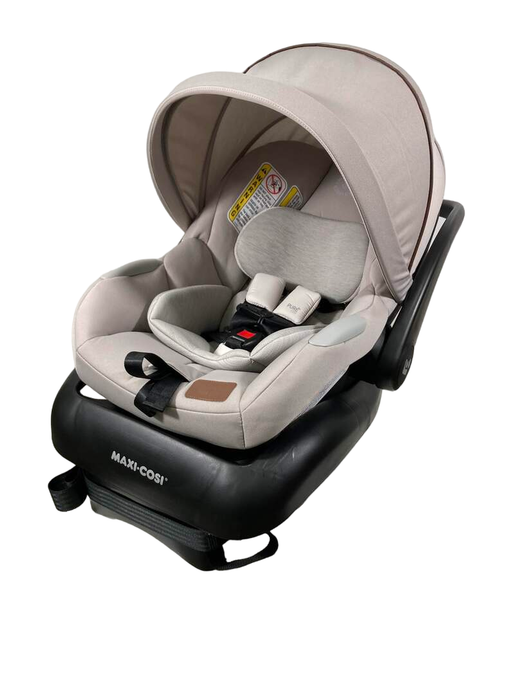 used Maxi-Cosi Mico Luxe Infant Car Seat, 2023, New Hope Tan