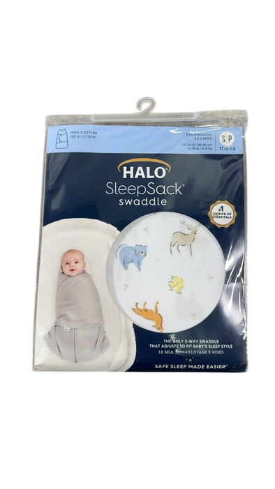 Shop Halo Cotton Sleepsack, Small, Forest Friends at GoodBuy Gear