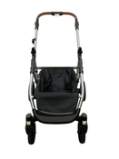 Shop Mockingbird 2.0 Single to Double Stroller Frame, 2024, Silver With Penny Leather at GoodBuy Gear