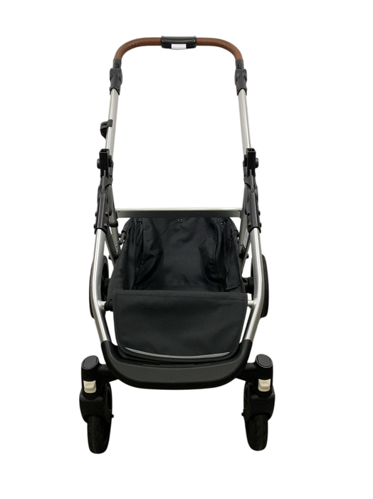 Shop Mockingbird 2.0 Single to Double Stroller Frame, 2024, Silver With Penny Leather at GoodBuy Gear
