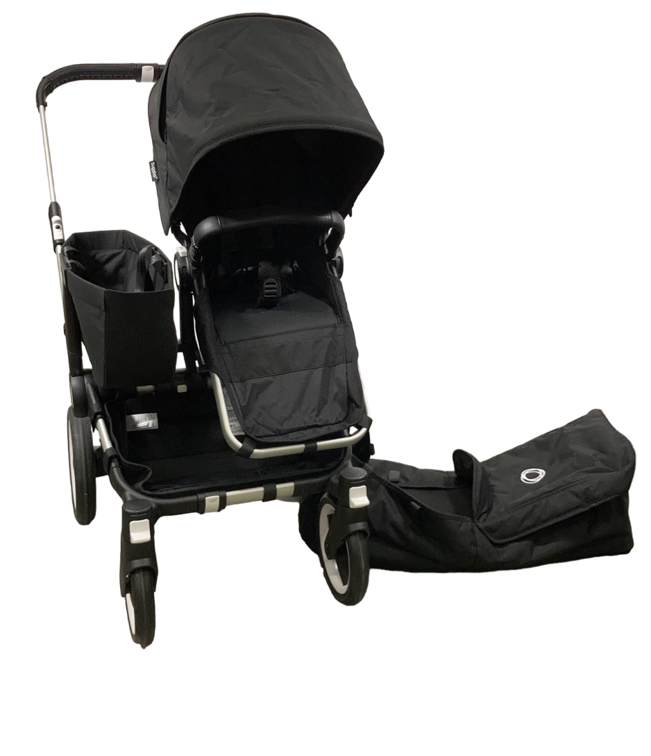 bugaboo donkey 2023 Bugaboo Donkey 5 Stroller Mono, 2023, Midnight Black, Aluminum