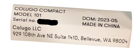 Shop Colugo Compact Stroller, 2023, Black at GoodBuy Gear