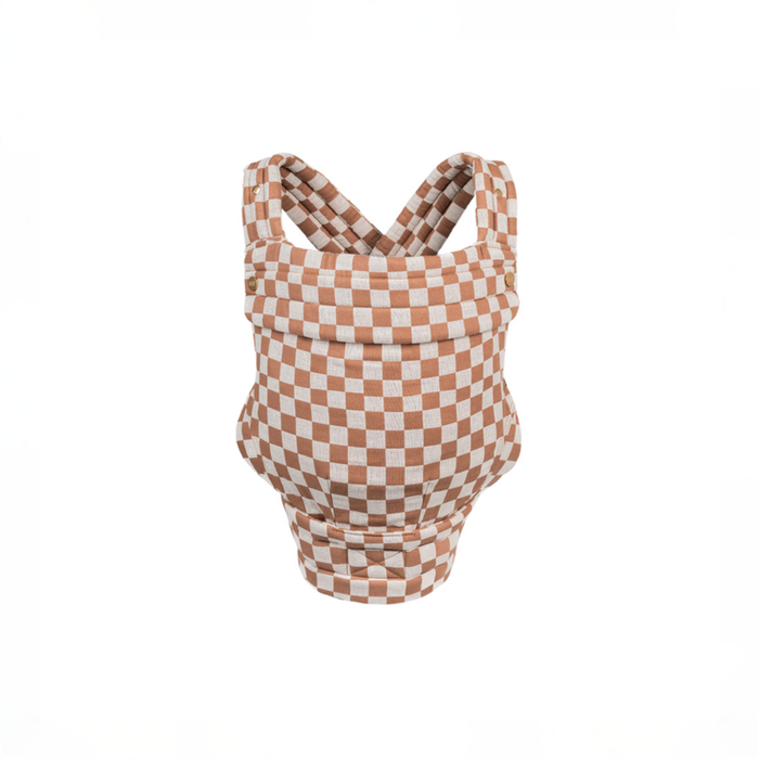 Shop Mabē The Monarch Carrier, Mocha Check at GoodBuy Gear