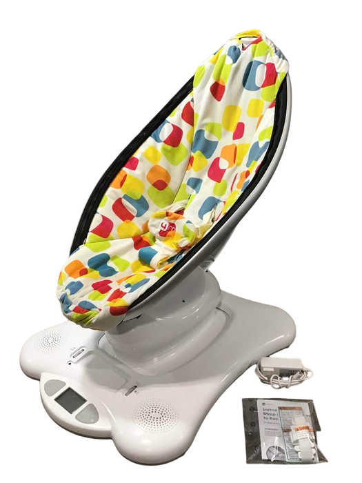 used 4moms MamaRoo Swing, Multi Color Plush