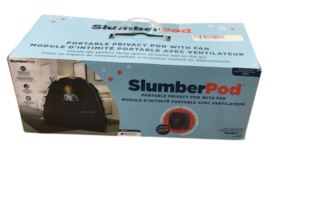 Shop SlumberPod 2.0 Sleep Canopy with Fan, Black with Gray at GoodBuy Gear