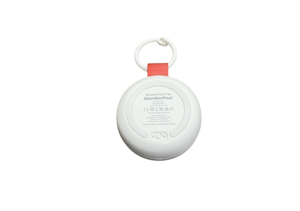 Shop SlumberPod SlumberCalm Portable Sound & White Noise Machine, White/Orange at GoodBuy Gear