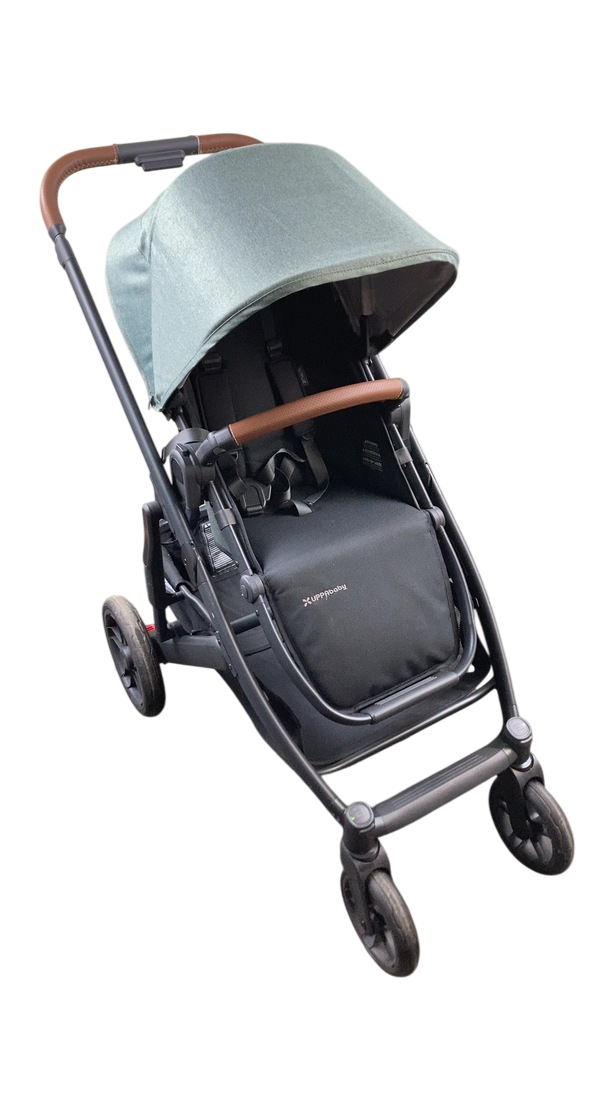 uppababy cruz v2 stroller gwen UPPAbaby CRUZ V2 Stroller, 2022, Gwen (Green Melange)