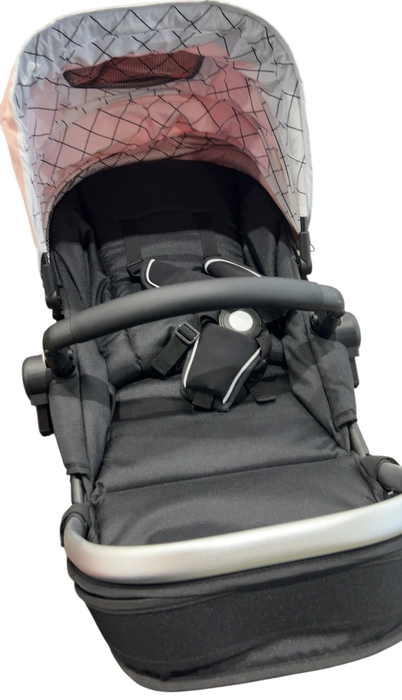 Shop Mockingbird 2nd Seat Kit 2.0, Bloom, Windowpane, Silver With Black Leather at GoodBuy Gear