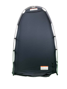 secondhand SlumberPod 3.0 Sleep Canopy, Black with Gray Accents