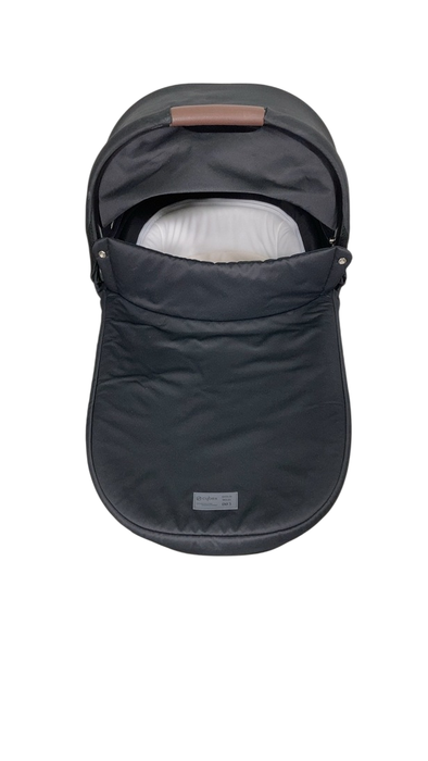 Shop Cybex Melio Cot, Moon Black at GoodBuy Gear