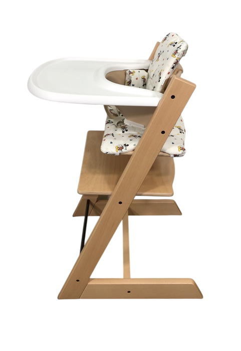 Shop Stokke Tripp Trapp Complete High Chair, 2, Mickey Celebration, Natural at GoodBuy Gear
