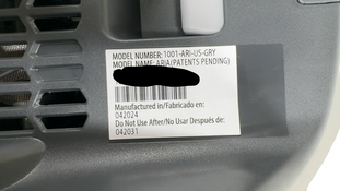 Shop UPPAbaby Aria Infant Car Seat, 2024, Greyson at GoodBuy Gear