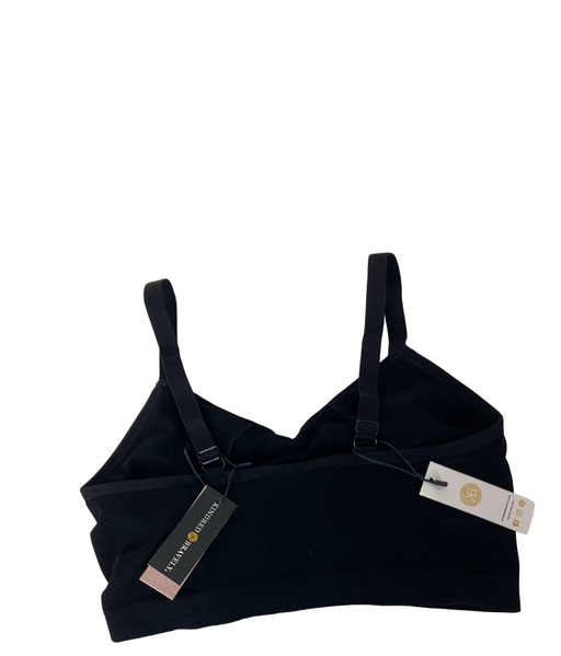 Shop Kindred Bravely Sublime Bamboo Hands-Free Pumping Lounge & Sleep Bra, Black, Busty, Large at GoodBuy Gear