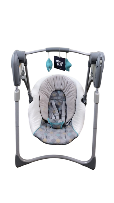 Shop Graco Slim Spaces Compact Baby Swing, Tilden at GoodBuy Gear