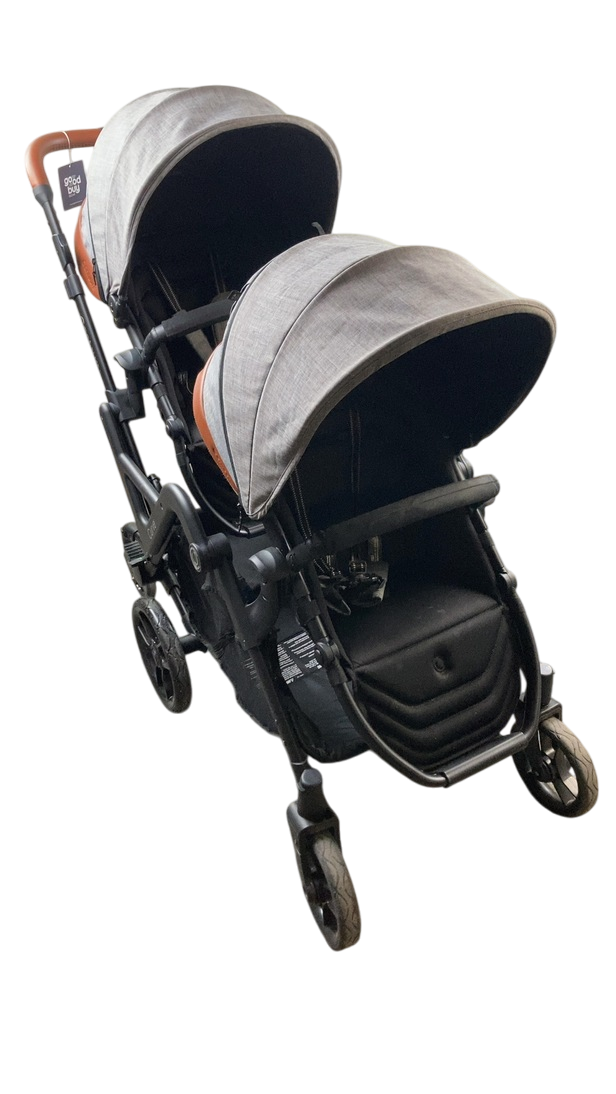 contours double stroller bassinet Contours Curve Double Stroller, 2018, Graphite Grey