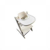 Shop Stokke Tripp Trapp High Chair With Baby Set, 1, White at GoodBuy Gear