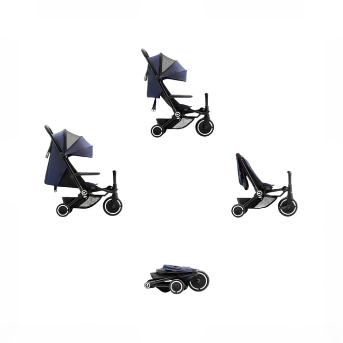 Shop SmarTrike Traveler Travel Stroller, 2024, Onyx Black at GoodBuy Gear