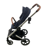 Shop Cybex Balios S Lux Stroller, 2021, Ocean Blue, Silver Frame at GoodBuy Gear