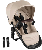 Shop Bugaboo Kangaroo Sibling Seat, Black, Desert Taupe, Desert Taupe at GoodBuy Gear
