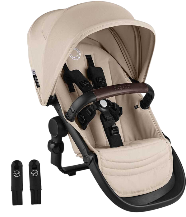 Shop Bugaboo Kangaroo Sibling Seat, Black, Desert Taupe, Desert Taupe at GoodBuy Gear