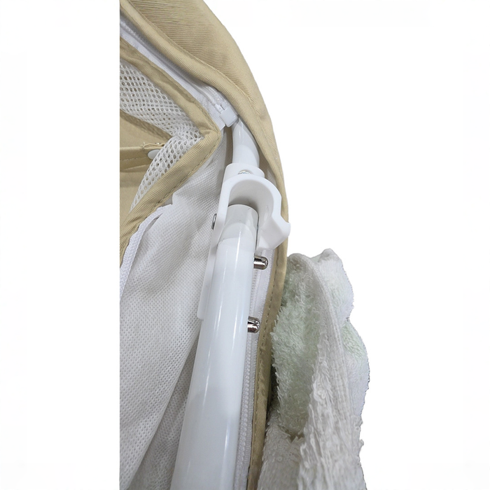 Shop Baby Delight Snuggle Nest Portable Infant Bassinet, Organic Oat at GoodBuy Gear