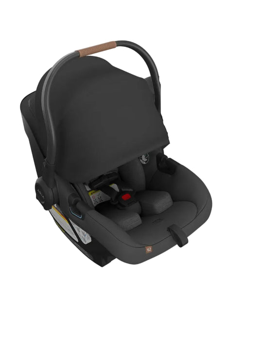 Shop UPPAbaby Aria V2 Infant Car Seat, 2026, Nori (Charcoal / Saddle Leather) at GoodBuy Gear