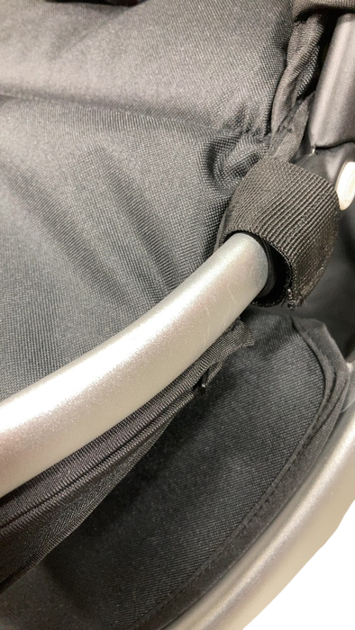 Shop Mockingbird Single 2.0 Stroller, 2024, Black, Silver With Penny Leather, Watercolor Drops at GoodBuy Gear